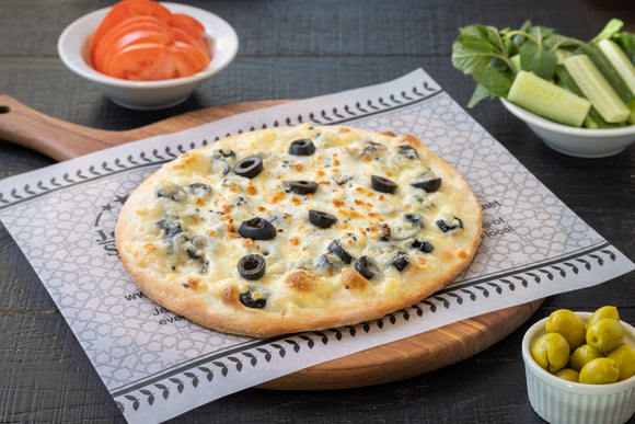 Cheese with olive