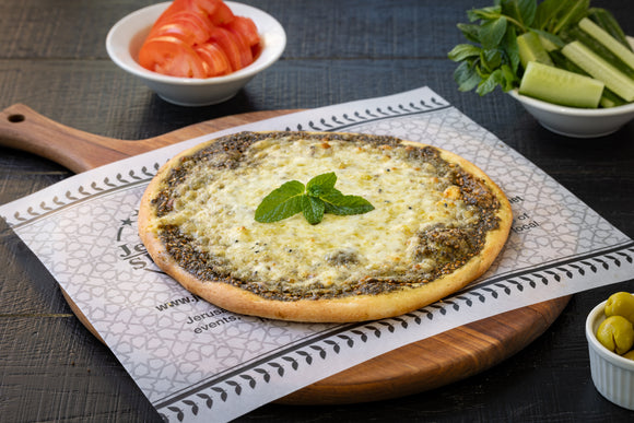 Zaatar with cheese