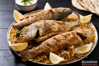 Fried Fish with Rice meal Calgary